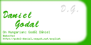 daniel godal business card